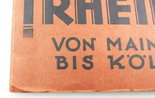 e9620 Der Rhein von Mainz bis Köln Heft zum Aufklappen