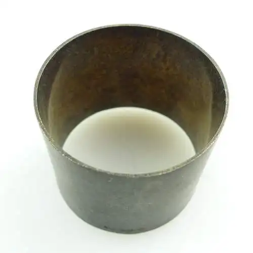 e9585 Alter Serviettenring Kraft Alpacca mit Monogramm RG 