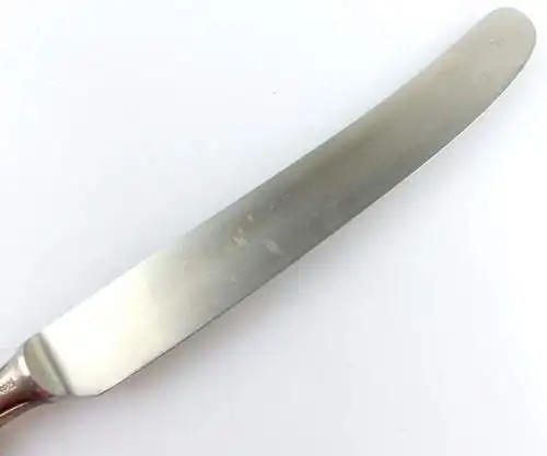 #e2305 Schönes altes WMF Messer, Griff in 90er Silberauflage