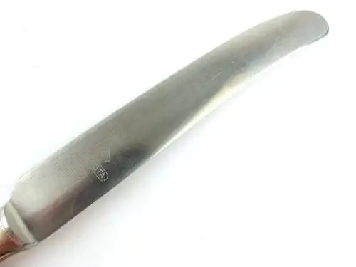 #e2305 Schönes altes WMF Messer, Griff in 90er Silberauflage