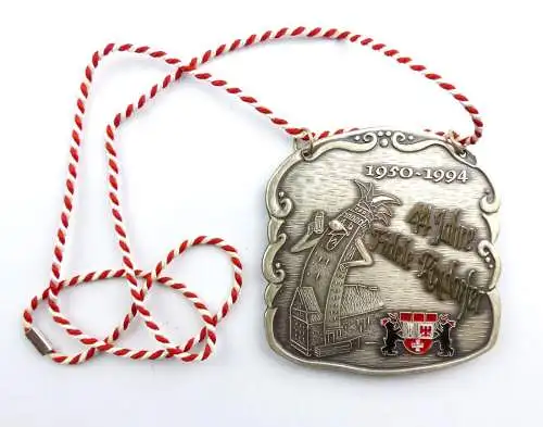 e9559 Karnevalsorden 44 Jahre Fidele Rixdorfer 1950 bis 1994 Adam Donner 