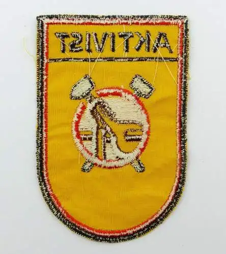 e9509 Original alter Aufnäher Aktivist 
