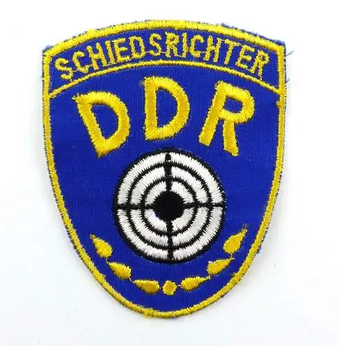 E9508 Alter Aufnäher Schiedsrichter DDR Sportschießen