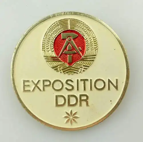 E9482 Abzeichen Anstecknadel Exposition DDR