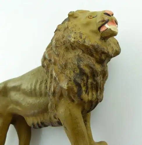 e9404 Lineol Löwe wohl 50er Jahre Lineol Tier Figur