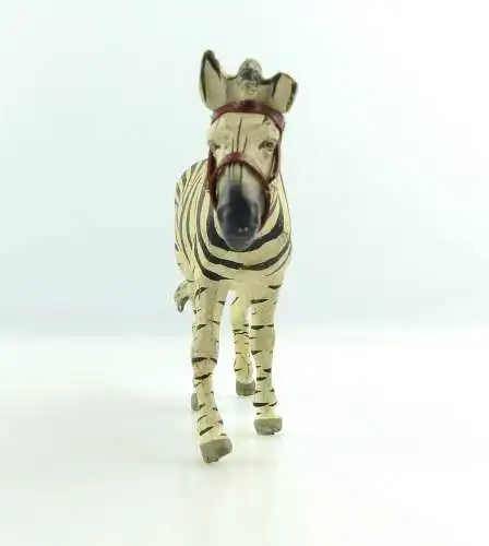 e9401 Altes Lineol Zebra wohl 50er Jahre Lineol Tier Figur