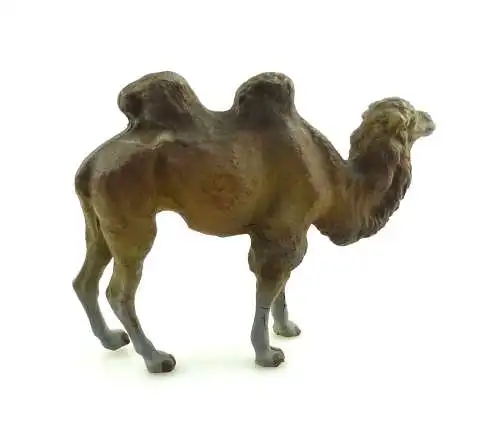 e9379 Antikspielzeug Tier Masse Figur Lineol Kamel wohl 50er Jahre 