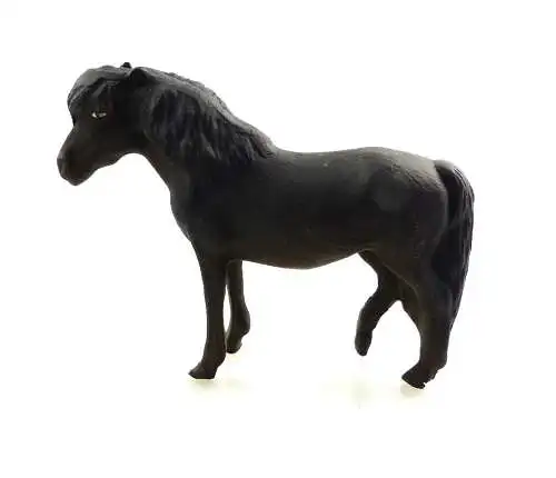 e9373 Antikspielzeug Tier Masse Figur wohl Lineol 50er Jahre Pony 