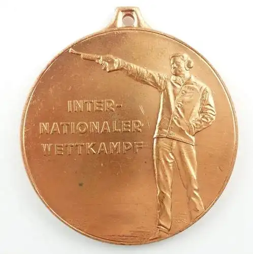 E9354 GST Medaille Internationaler Wettkampf Deutscher Schützenverband bronze