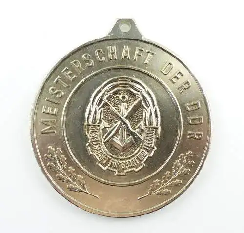 E9351 GST Medaille Meisterschaft der DDR silberfarben