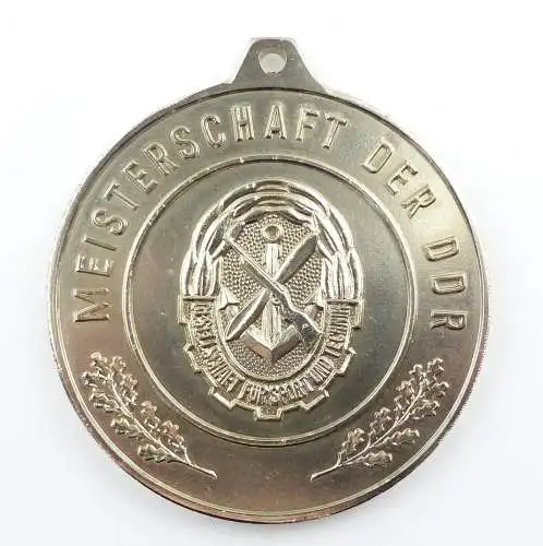 e9350 GST Medaille Meisterschaft der DDR silberfarben