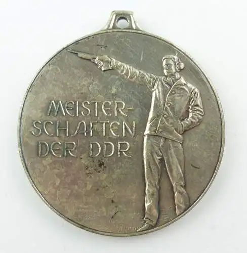 E9343 DDR GST Deutscher Schützenverband Medaille Meisterschaften in der DDR