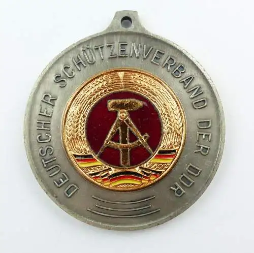 E9343 DDR GST Deutscher Schützenverband Medaille Meisterschaften in der DDR