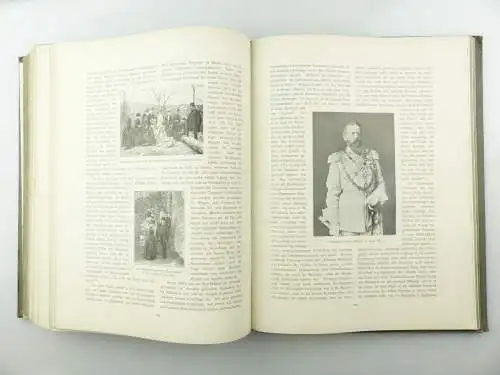 e9324 Buch Kaiser Friedrich Gedächtniswerk etwa 500 Bilder und Kunstbeilagen