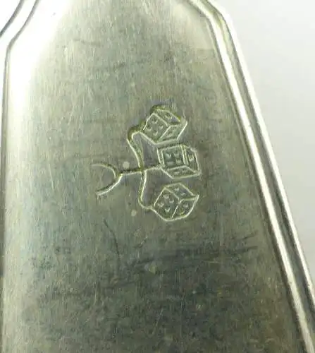 e9298 3 verschiedene versilberte Gabeln mit Augsburger Faden 