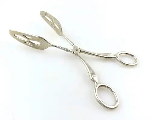 e9297 Alte Gebäckzange wohl Gründerzeit aus Metall