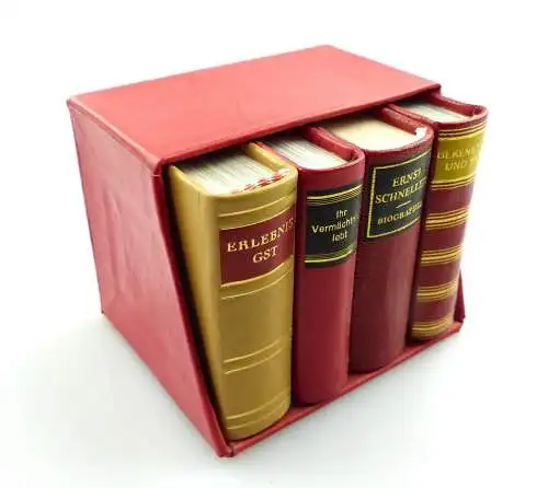 e9213 4 Minibücher Bekenntnis und Tat Ihr Vermächtnis lebt Erlebnis GST 