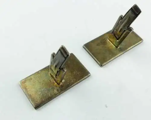 #e8889 Alte Manschettenknöpfe aus 835 Silber 