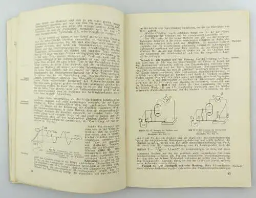 #e8799 Altes Buch: Funk-Technik mit 160 Abbildungen und 82 Versuchen