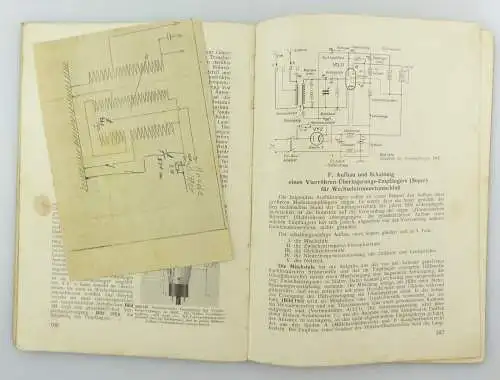 #e8799 Altes Buch: Funk-Technik mit 160 Abbildungen und 82 Versuchen