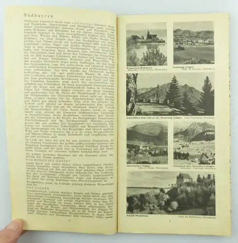 #e8542 Alter Reiseführer wohl 30er Jahre Deutschland Bayern Königssee