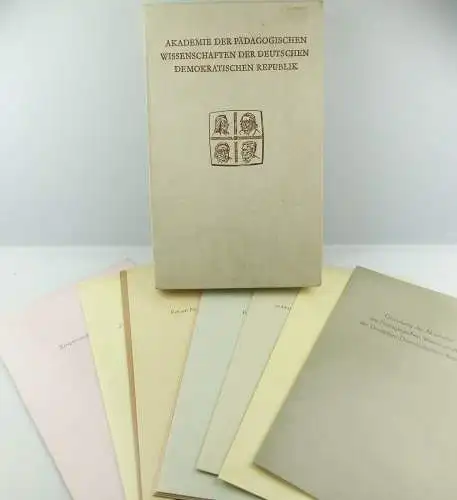 #e8419 Seltene Mappe Eröffnung der Akademie der pädagogischen Wissenschaften DDR