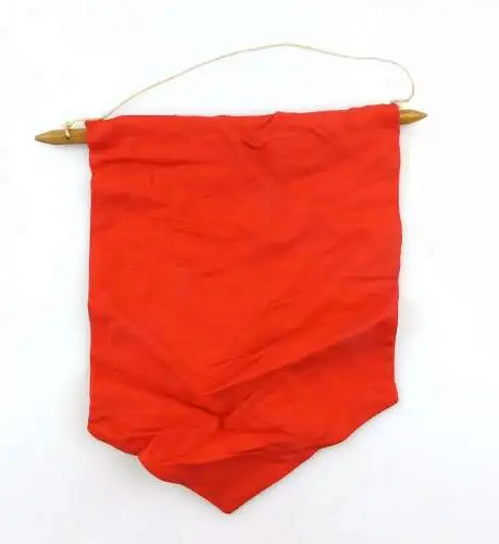 #e8129 Original alter Wimpel bestickt " Aktivist des 2. Fünfjahrplanes "