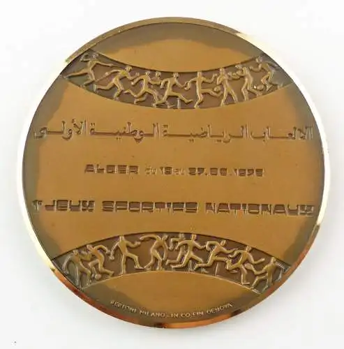 #e8022 Alte Sportmedaille von 1976 Hersteller: Bertoni Milano 