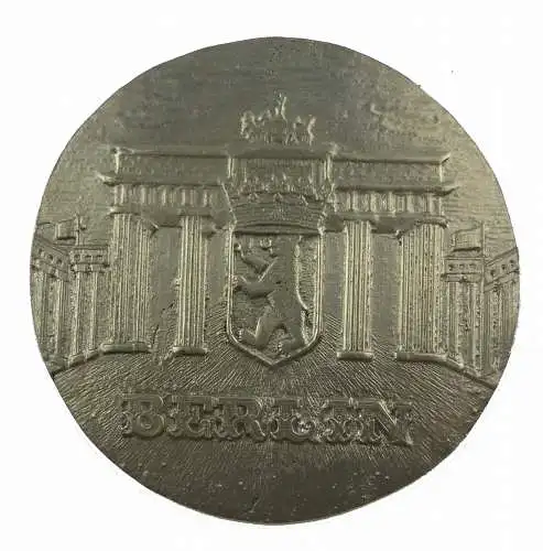 #e7982 Alte Aluminium Medaille Berlin