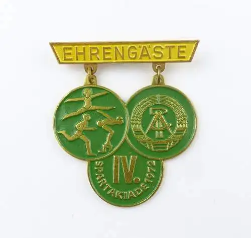#e7947 DDR Abzeichen für Ehrengäste der IV. Spartakiade 1972