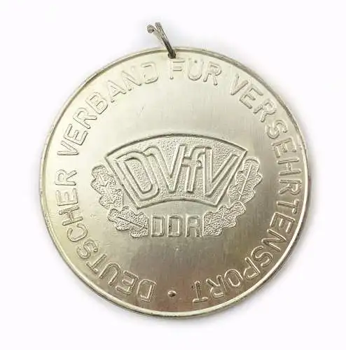 #e7887 Original alte DDR Medaille DVfV DDR Meister von 1977 Paarkampf