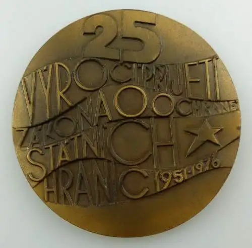 Tschechische Medaille : Die Grenzen des Sozialismus sind unterschiedsl Orden3338