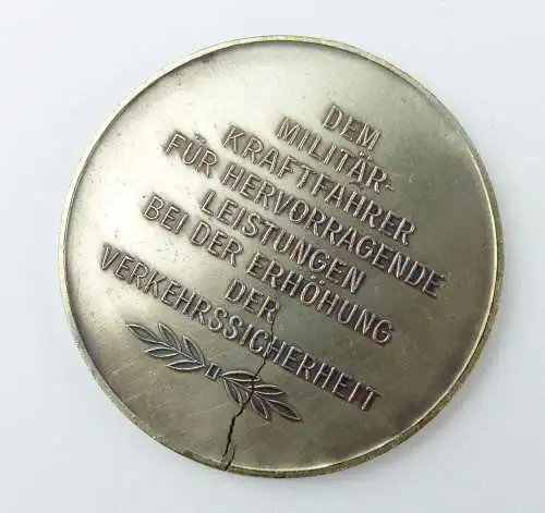 #e7605 Medaille "Ich bin dabei" Militärkraftfahrer für Verkehrssicherheit