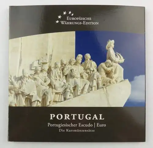 #e7364 Portugal Kursmünzensatz Portugiesischer Escudo und Euro Münzen