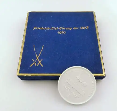 #e7364 Meissen Medaille 150 Jahre Deutsche Eisenbahnen 1835-1985