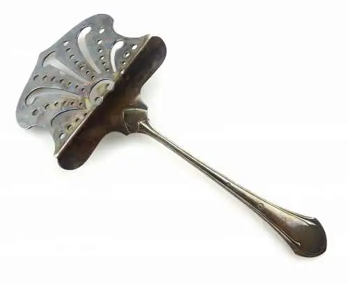 #e7341 Alter Sppargelheber Jugendstil "Art Krupp" Berndorf patent versilbert 