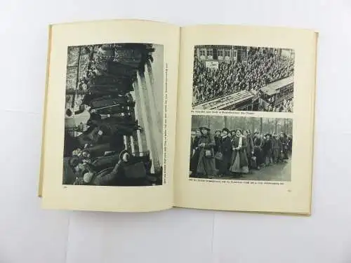 #e6769 Altes Buch: Friede, Freiheit, Brot? mit fotografischen Abbildungen 1926