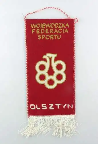 #e6395 Wimpel aus Polen Wojewodzka Federacja Sportu Olsztyn 