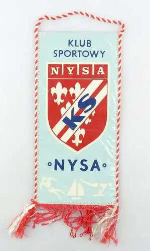 #e6387 Original alter Wimpel Klub Sportowy NYSA KS NYSA 