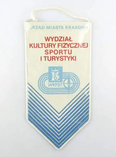 #e6375 Original alter Wimpel WKFSiT Wydzial Kultury Fizycznej Sportu i Turystyki