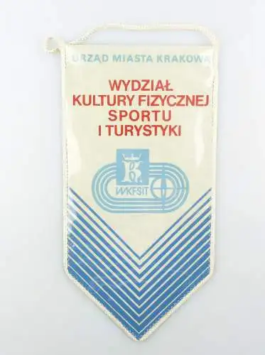 #e6374 Original alter Wimpel WKFSiT Wydzial Kultury Fizycznej Sportu i Turystyki