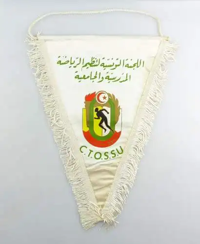 #e6351 Original alter Wimpel C.T.O.S.S.U. Algerien