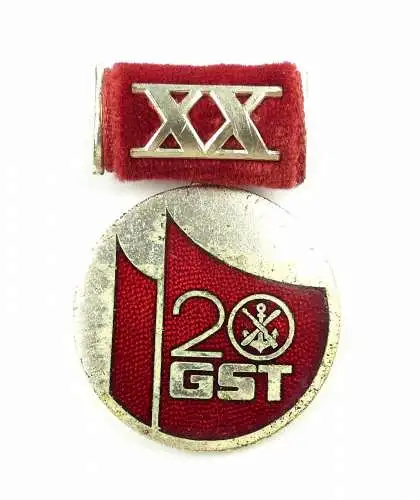 #e6297 Jubiläumsmedaille der DDR: 20 Jahre GST vgl. Band VII Nr. 51 verl. 1972