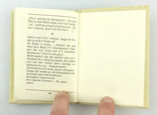 #e6167 Minibuch: De Mallbüdel - plattdeutsch - plattdütsches Lachen