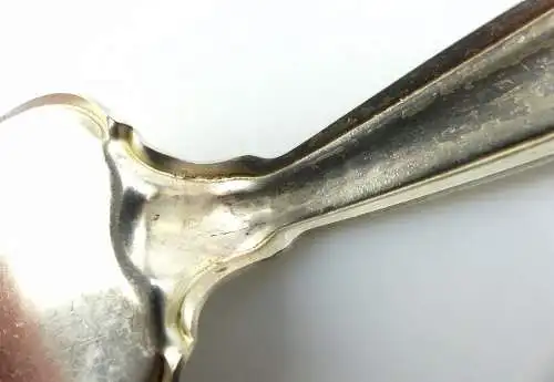 #e6121 Alter Tortenheber wohl versilbert