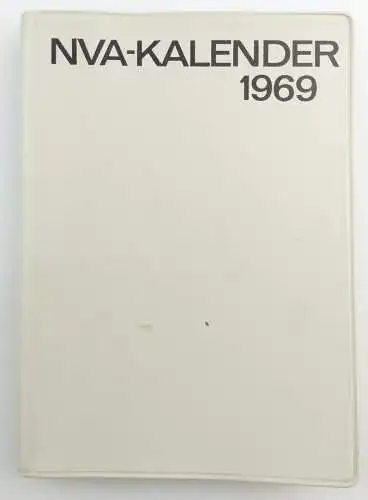 #e5915 Original Taschenkalender der Nationalen Volksarmee NVA Militärverlag 1969