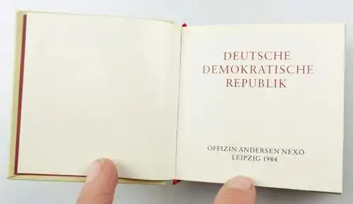 #e5871 Minibuch: Deutsche Demokratische Republik Verlag Zeit im Bild DDR Dresden