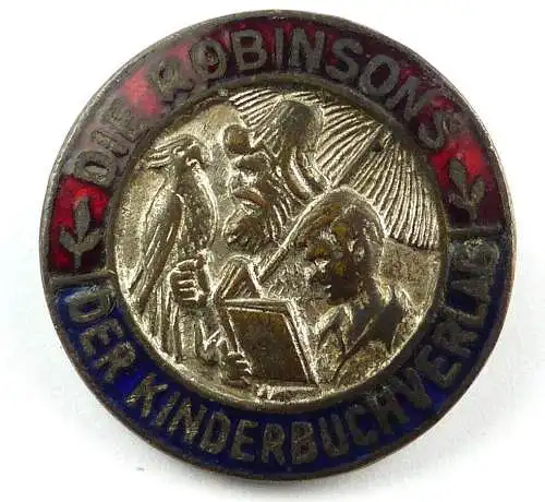 #e5844 DDR Anstecknadel / Abzeichen Die Robinsons Der Kinderbuchverlag 
