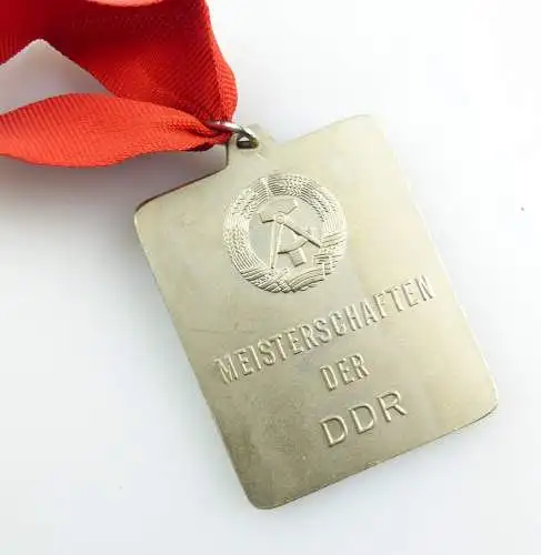 #e5540 DDR Medaille DTV Deutscher Turn Verband Meisterschaften in Silber