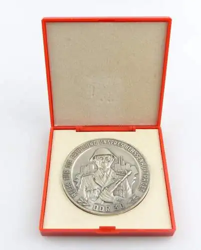 #e5457 Medaille DDR 30 alles für die Erfüllung unseres Klassenauftrages 